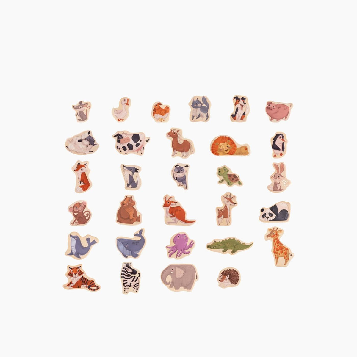 Hape Magnetic Animals Mix and Match Set