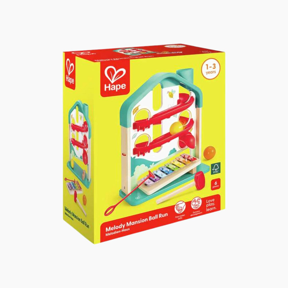 Hape Melody Mansion Ball Run Toy