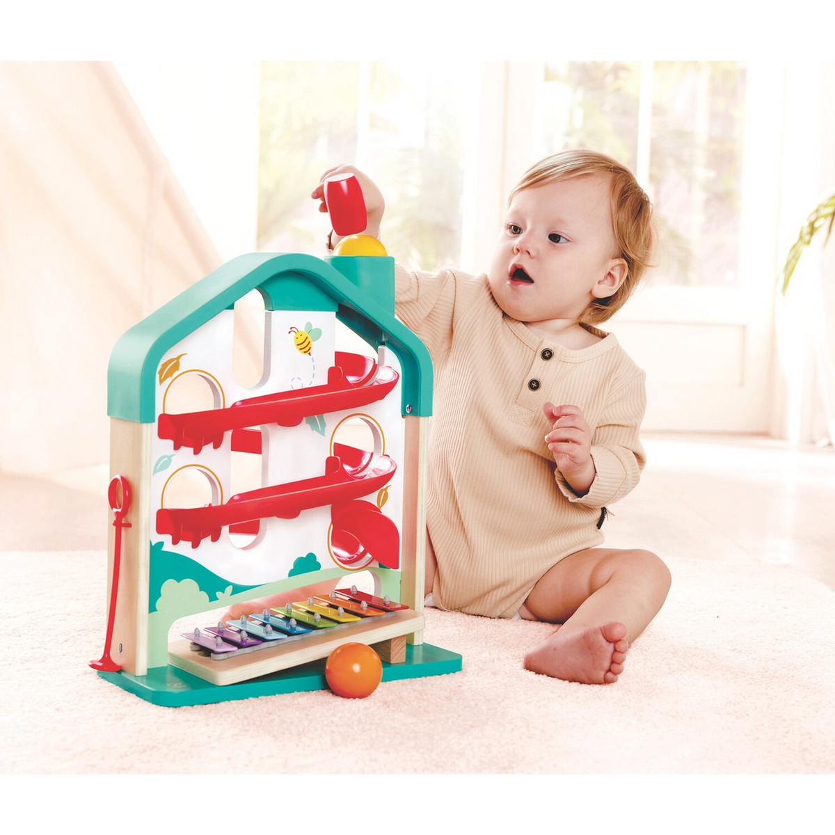 Hape Melody Mansion Ball Run Toy