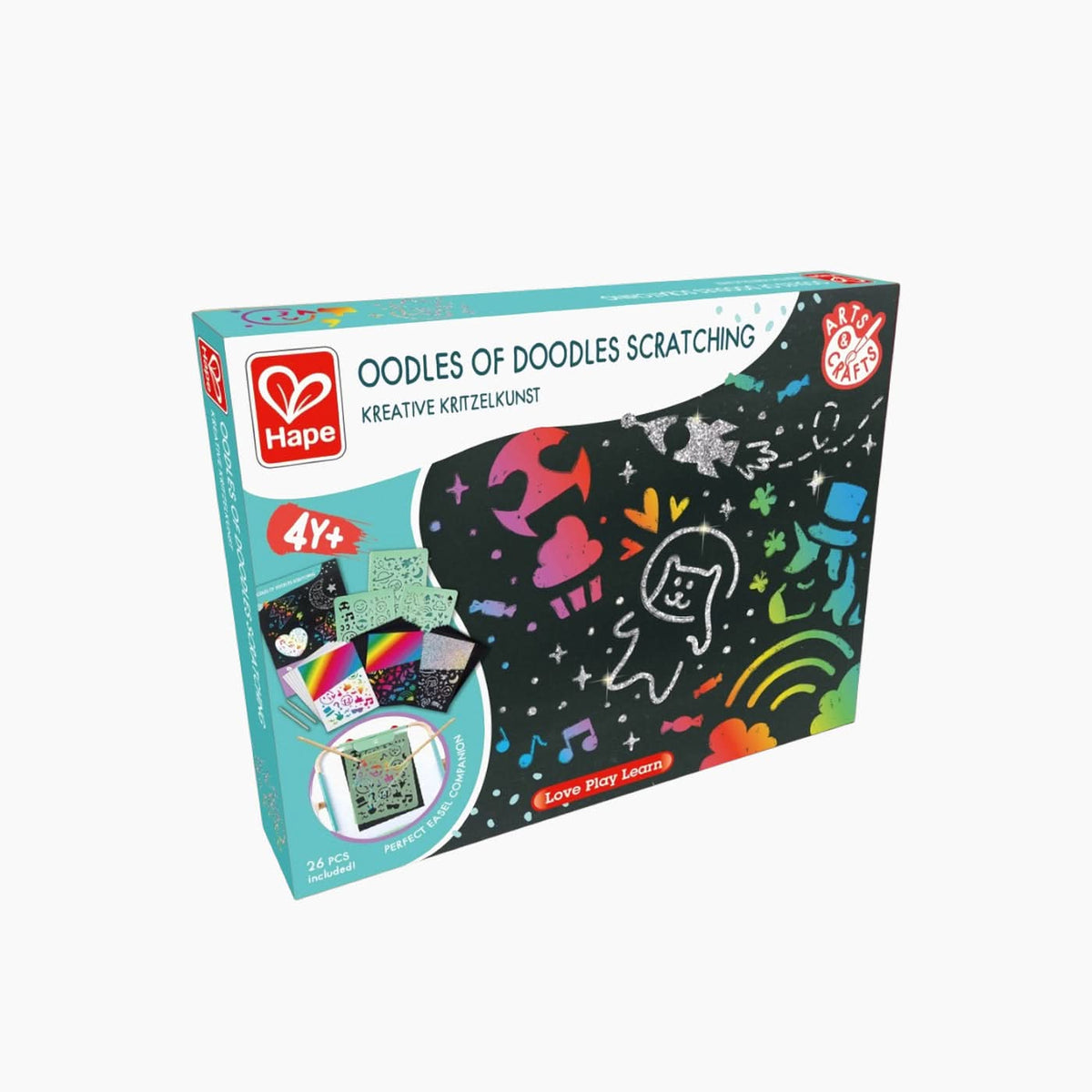 Hape Oodles of Doodles Scratch Art Set