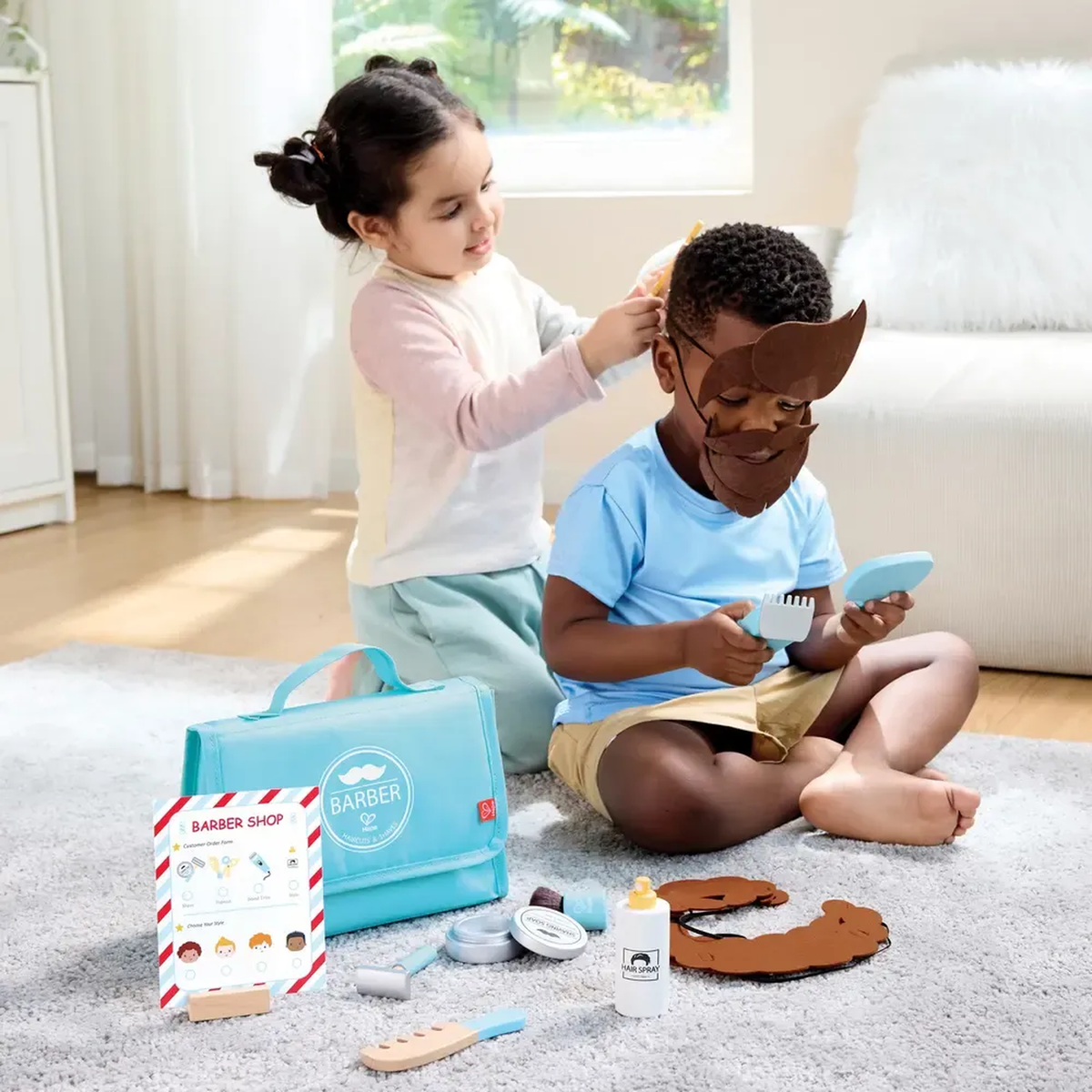 Hape Snip & Style Hair Salon Kit Playset