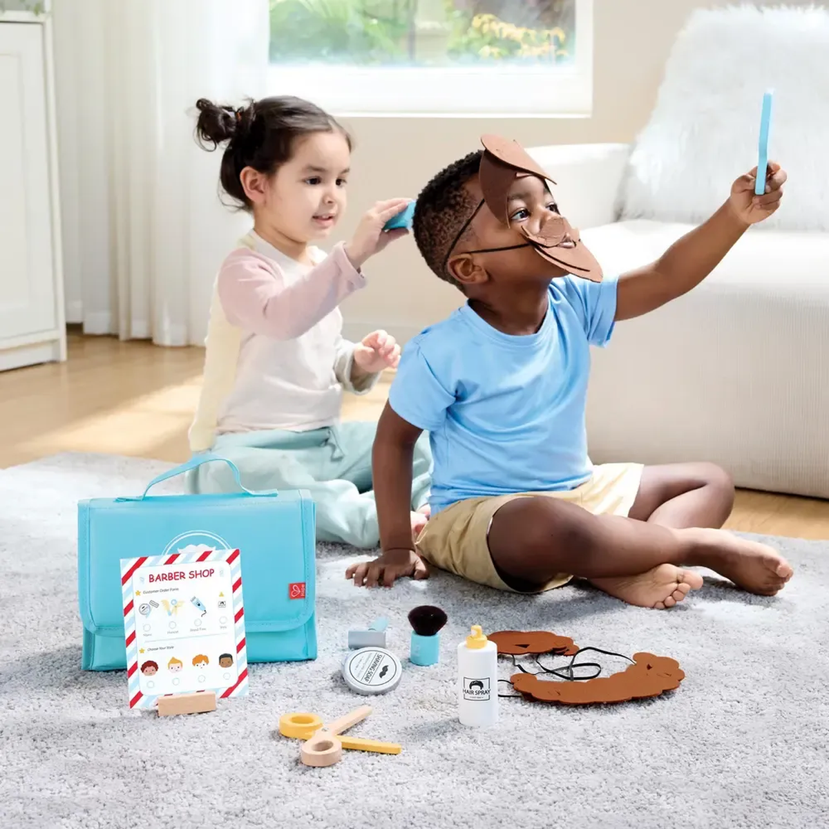 Hape Snip & Style Hair Salon Kit Playset