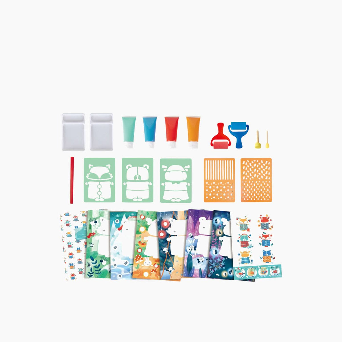 Hape Sponge Stamp Painting Set