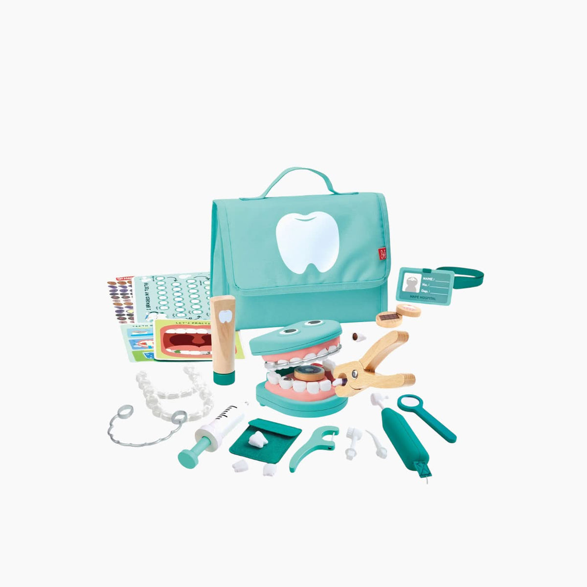 Hape Super Smile Dental Clinic Set Pretend Play Toy