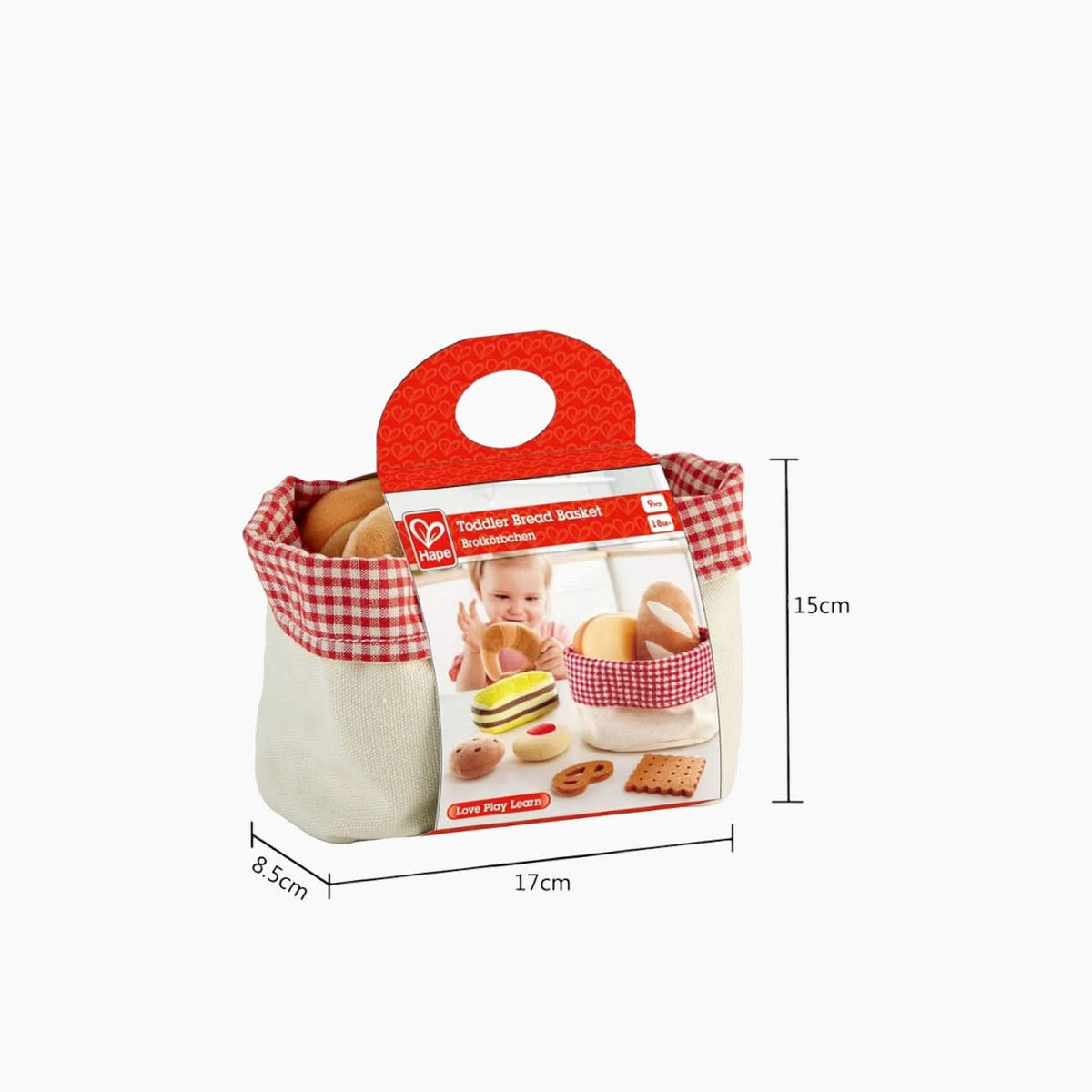 Hape Toddler Bread Basket Playset