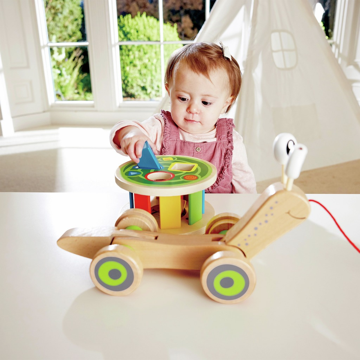 Hape Walk & Pull a Long Wooden Toy