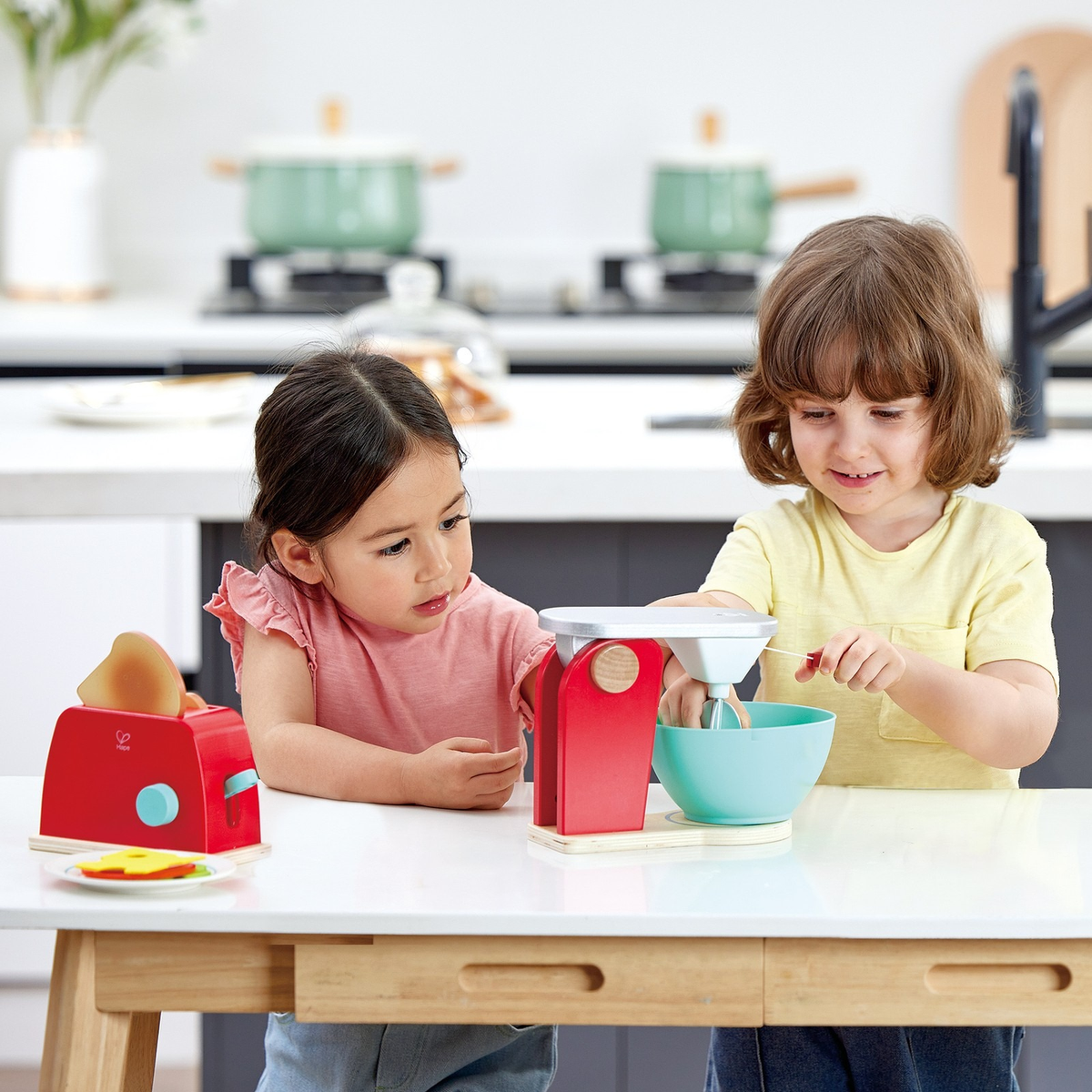 Hape Wooden Mix and Bake Set Toy Kitchen