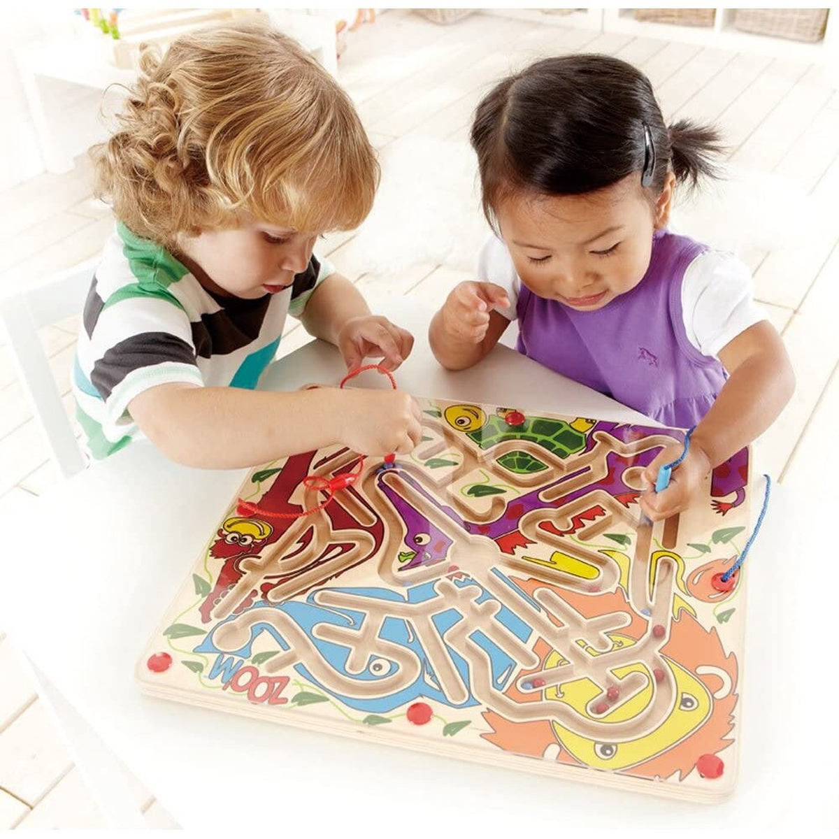 Hape Zoo'm Animal Push Toy