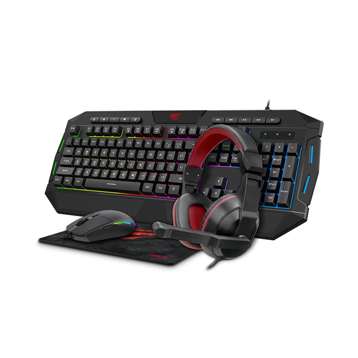Havit KB501CM 4 in 1 Gaming Combo Complete Gaming Set Havit KB501CM 4 in 1 Gaming Combo Complete Gaming Set