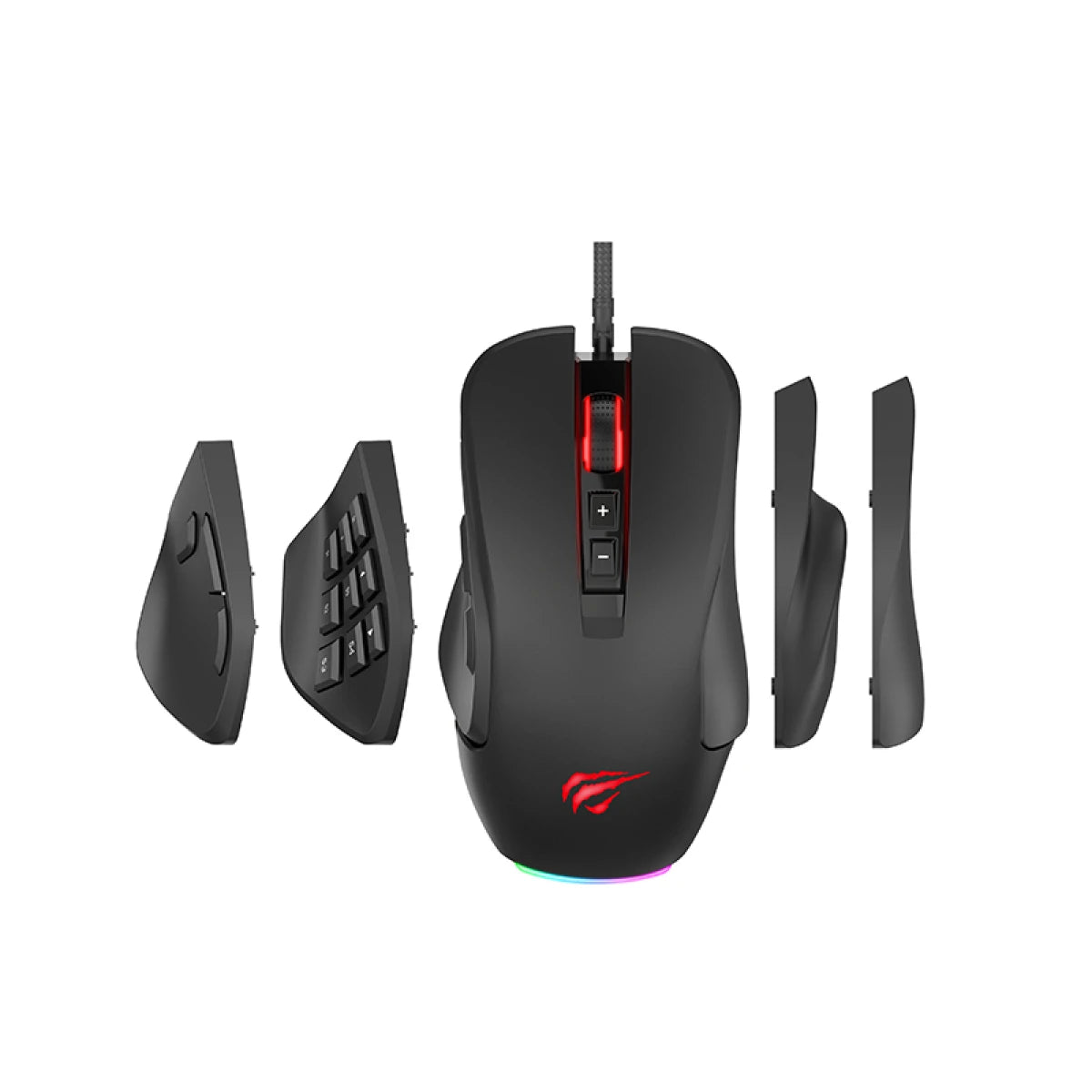 HAVIT MS900 RGB Backlit Programmable Gaming Mouse HAVIT MS900 RGB Backlit Programmable Gaming Mouse
