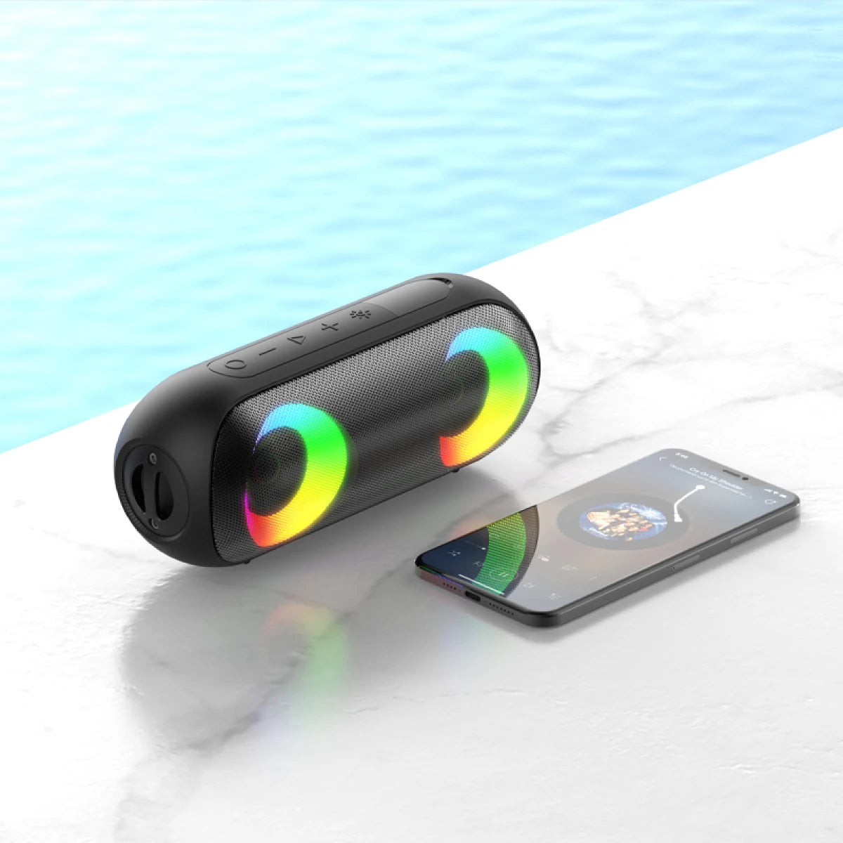 سماعة Havit SK875BT بلوتوث بصوت جهوري ومقاومة للماء