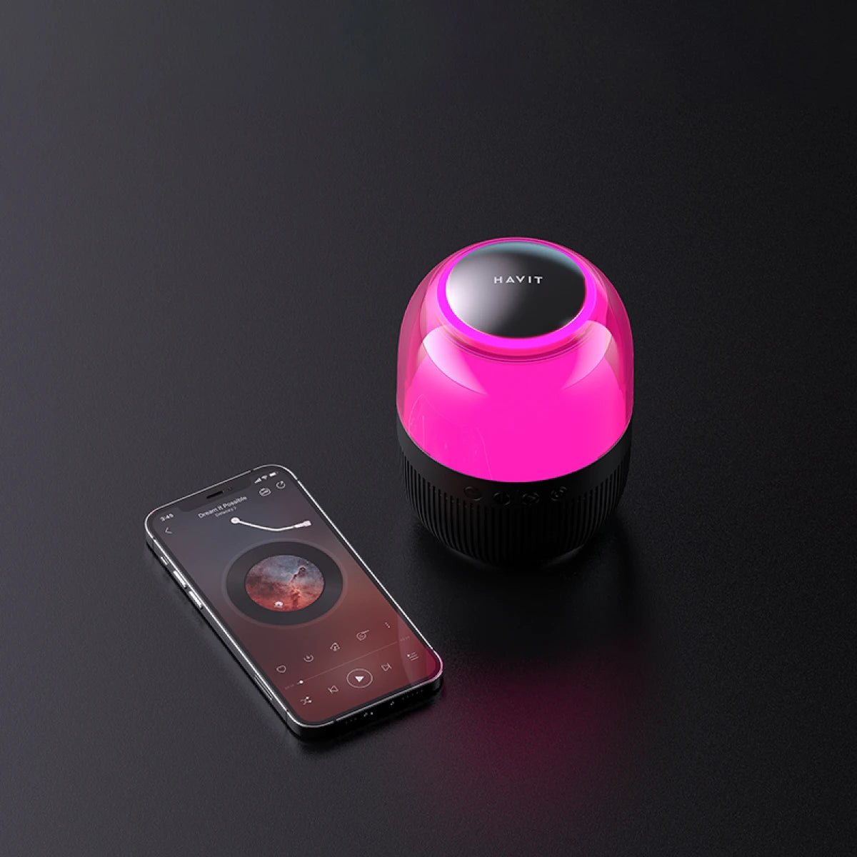 Havit SK889BT Bluetooth Speaker with Multi-color Ambient Light