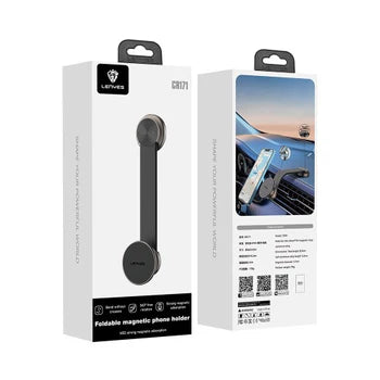 Lenyes CR171 Magnetic Car Phone Holder – Black Lenyes CR171 Magnetic Car Phone Holder – Black