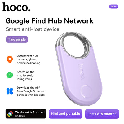 جهاز HOCO E98A Starry المضاد للضياع – شبكة Google Find My Device
