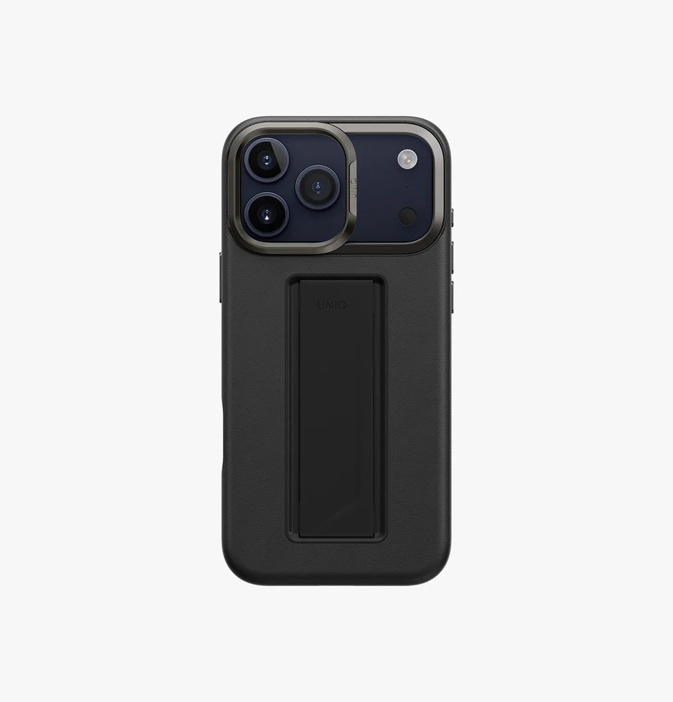 UNIQ Hybrid iPhone 17 MagClick Charging Lyden - Dallas Black UNIQ Hybrid iPhone 17 MagClick Charging Lyden - Dallas Black