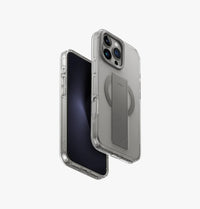 UNIQ Hybrid iPhone 16 Pro (2024) 6.9 Heldro Max MagClick with Camera Stand - Lucent
