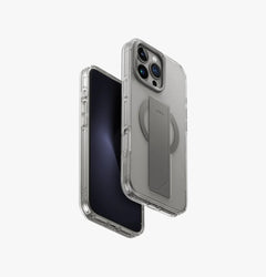 UNIQ Hybrid iPhone 16 Pro (2024) 6.9 Heldro Max MagClick with Camera Stand - Lucent