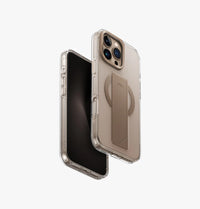 UNIQ HYBRID IPHONE 16 PRO (2024) 6.9 HELDRO MAX MAGCLICK WITH CAMERA STAND - TAUPE GOLD