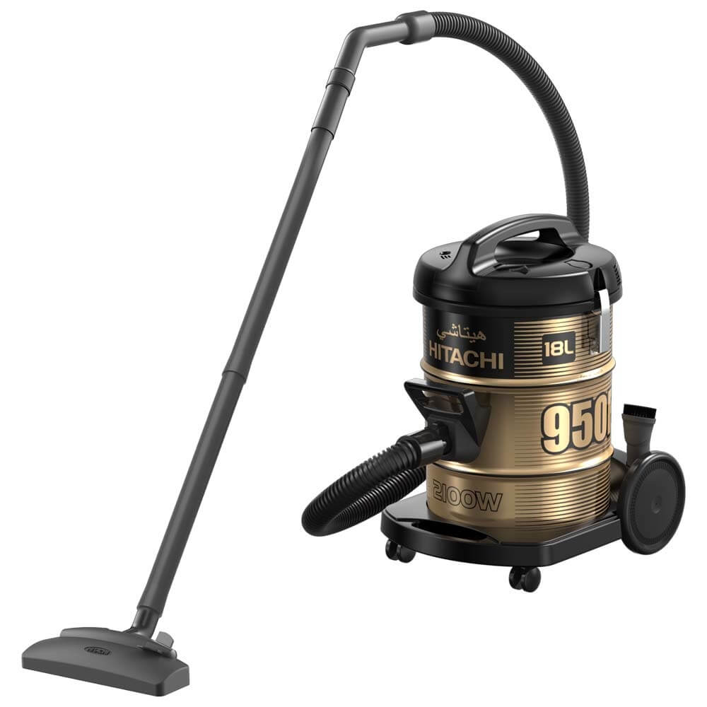 Hitachi 2100W Drum Vacuum Cleaner 18L Bagless