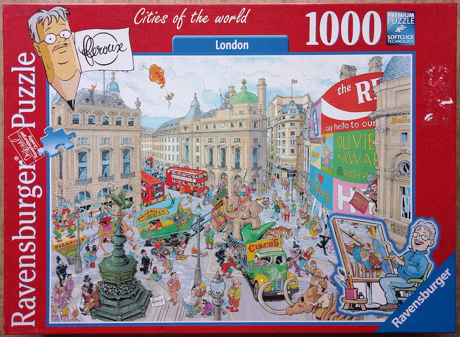أحجية Ravensburger 1000 قطعة - فليروكس لندن