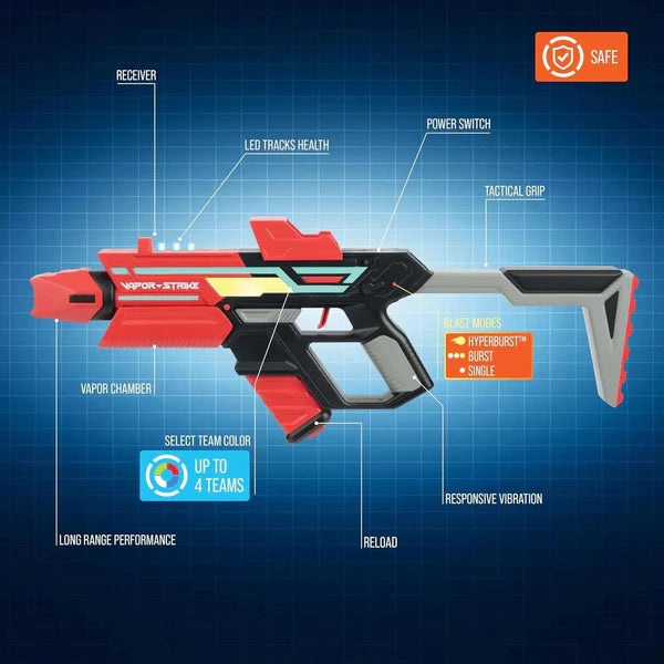 Vapor Strike Sharpshooter – مسدسان ليزر للأطفال 6+ Vapor Strike Sharpshooter – مسدسان ليزر للأطفال 6+