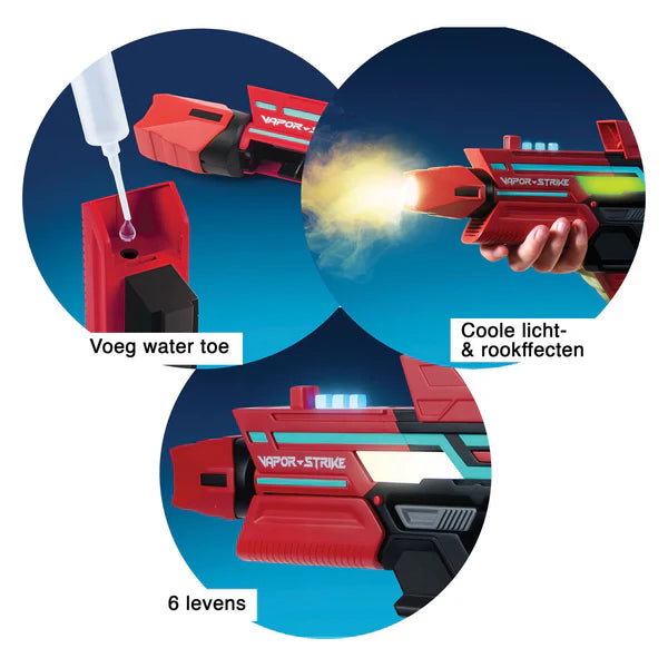 Vapor Strike Sharpshooter – مسدسان ليزر للأطفال 6+ Vapor Strike Sharpshooter – مسدسان ليزر للأطفال 6+