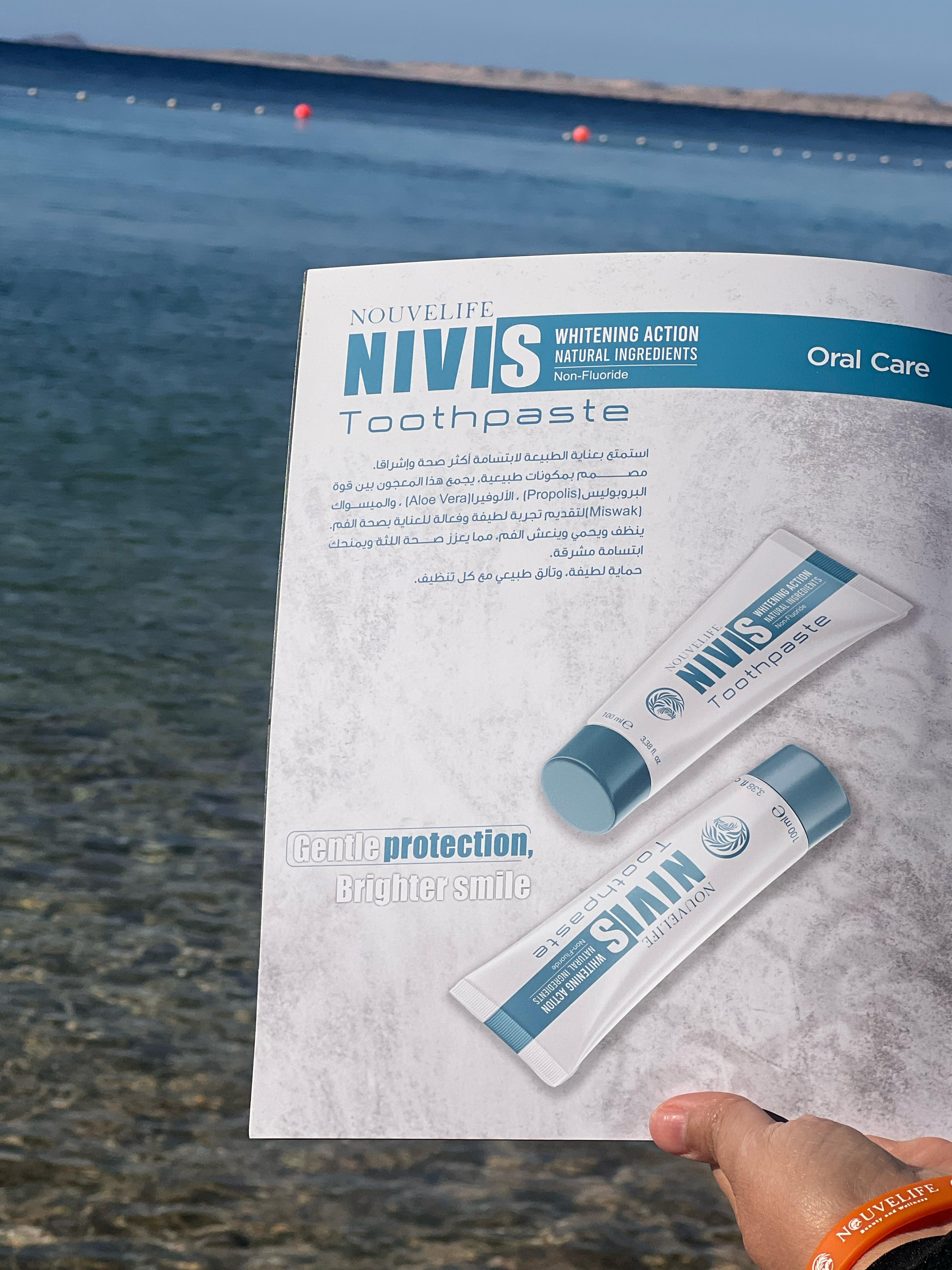 NIVIS Natural Toothpaste for Complete Oral Care & Whitening