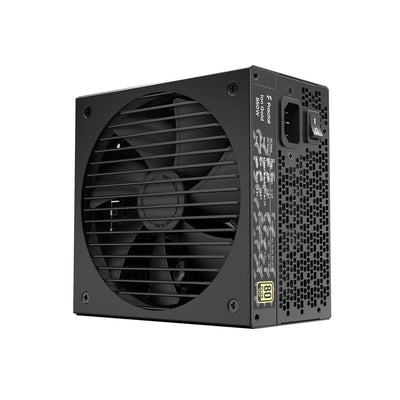 مزود طاقة ألعاب Fractal Design Ion Gold 850W عالي الأداء ومتكامل 80+ Gold ATX مع مروحة كبيرة هادئة مقاس 140 مم