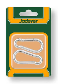 طقم مشبك تسلق 60مم من Jadever | 2 قطعة قوية ومعدنية

