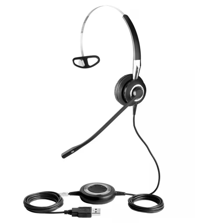 Jabra Biz 2400 Mono USB NC 82 Mic 3-in-1 Headset – Noise-Canceling | Contact Center & Office