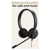 سماعة Jabra Evolve 20 SE – احترافية للمكالمات والأعمال