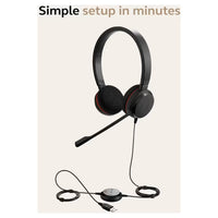 سماعة Jabra Evolve 20 SE – احترافية للمكالمات والأعمال
