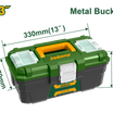 JADEVER  13" Plastic Tool Box Durable & Compact
