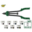 JADEVER 16-Inch Rivet Gun 3-12mm  Versatile & Durable
