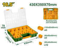 JADEVER 16.5" Screw Organizer Durable & Versatile