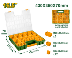 JADEVER 16.5" Screw Organizer Durable & Versatile