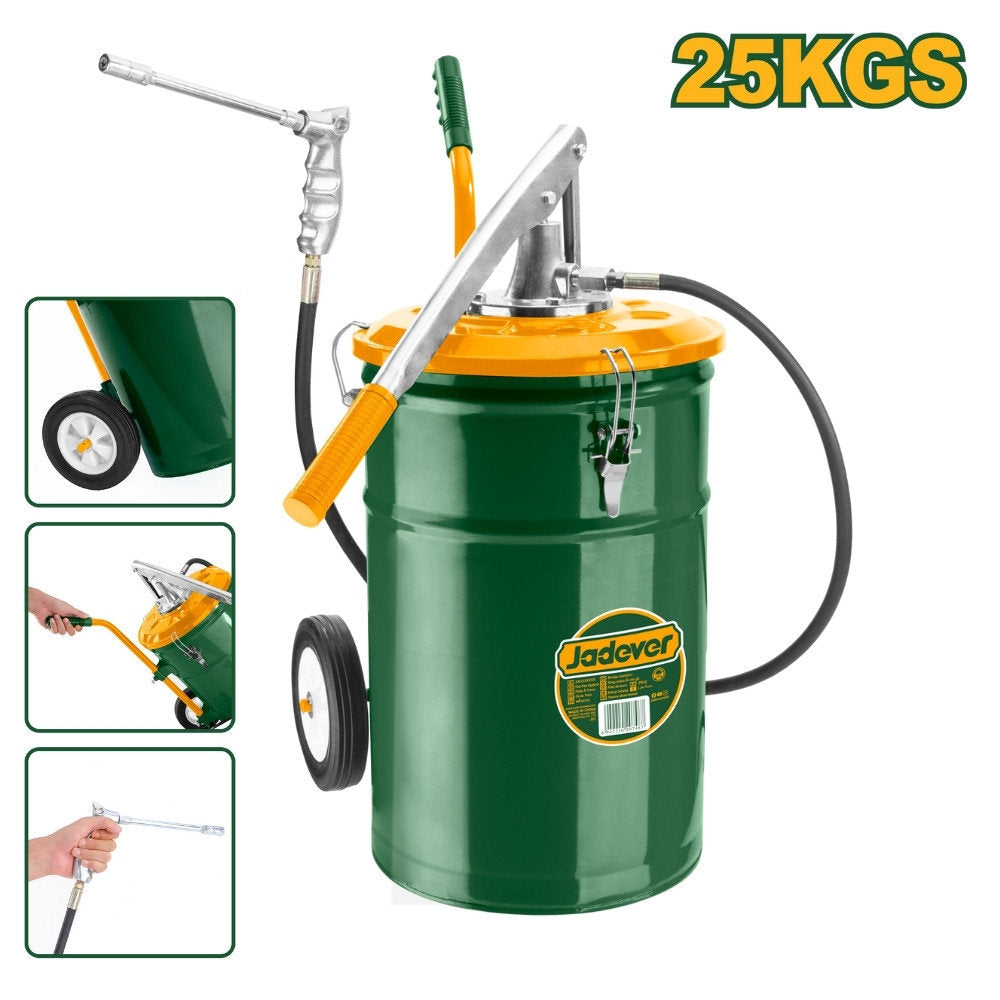 JADEVER 25kg Oil Barrel with Pump Durable & User-Friendly