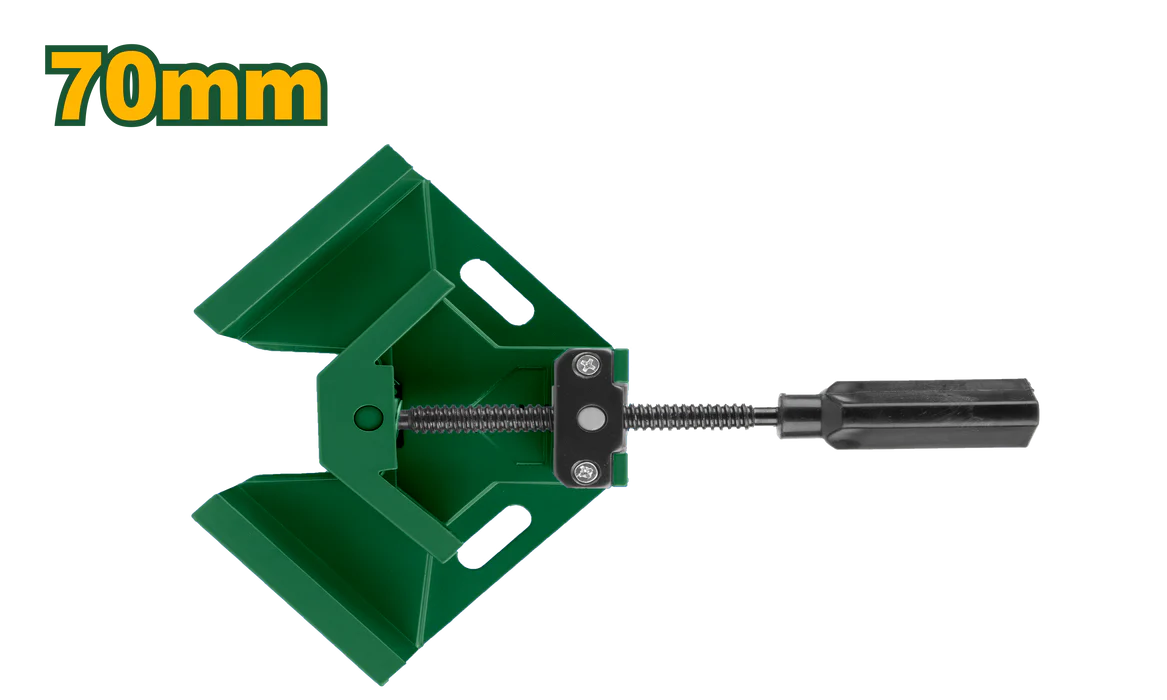 JADEVER 70mm Corner Clamp Precise 90° Fixing - Green JADEVER 70mm Corner Clamp Precise 90° Fixing - Green