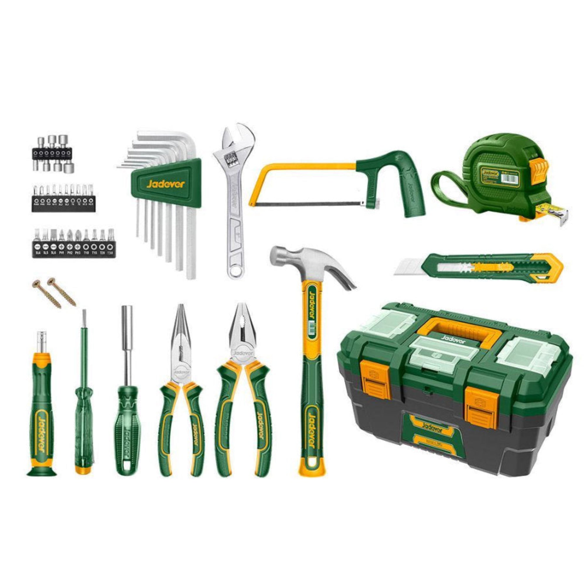 JADEVER 85-Piece Tool Set Comprehensive & Durable