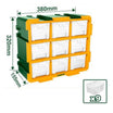JADEVER 9 Drawer Storage Unit Durable & Elegant Organizer