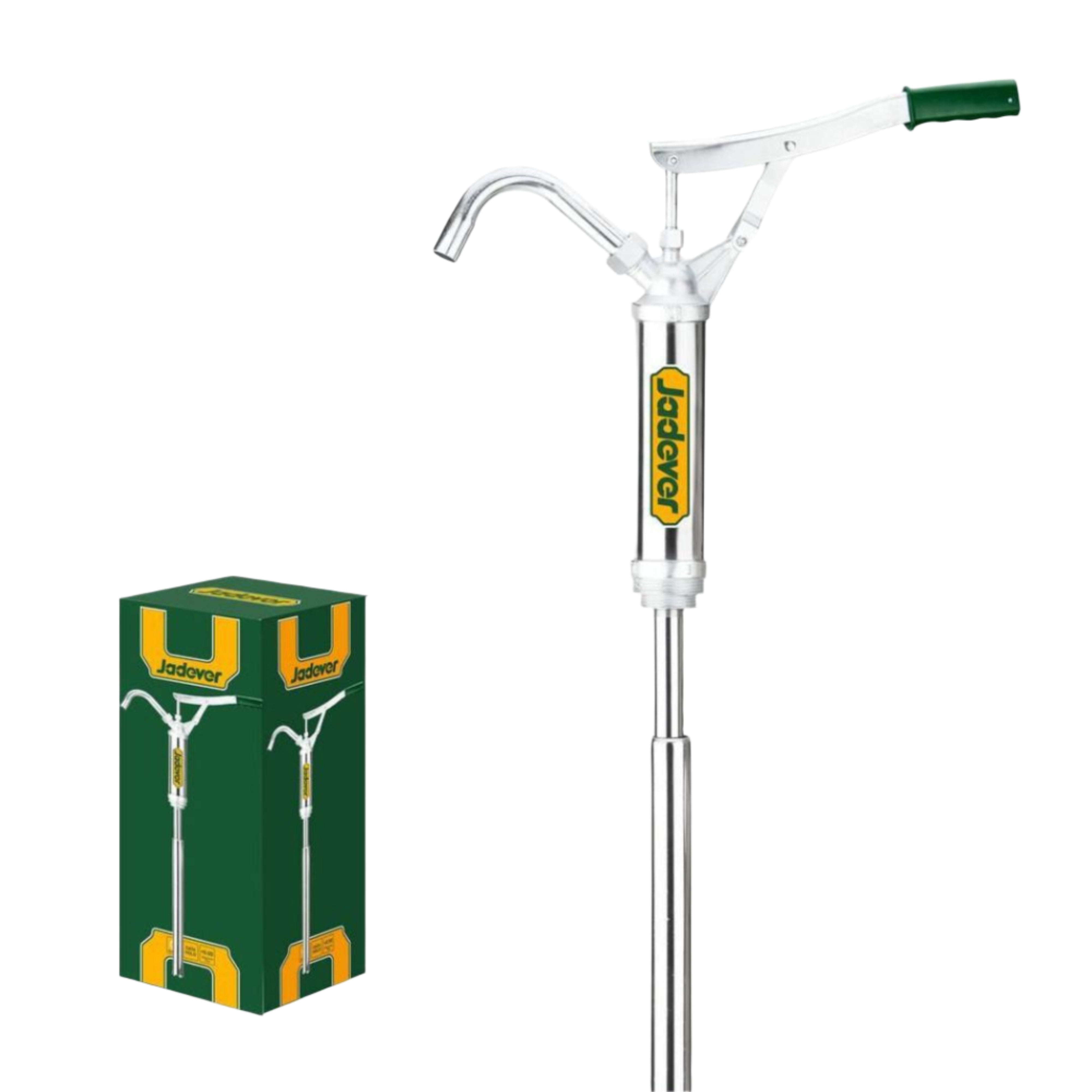 JADEVER Aluminum Hand Oil Pump Durable & Easy to Use
