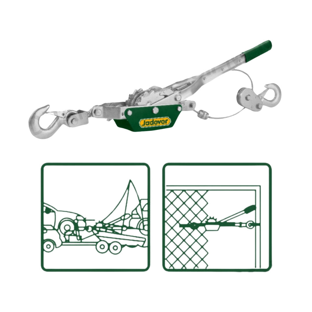JADEVER Fence Tightener 2 Ton Durable & Reliable Tool JADEVER Fence Tightener 2 Ton Durable & Reliable Tool