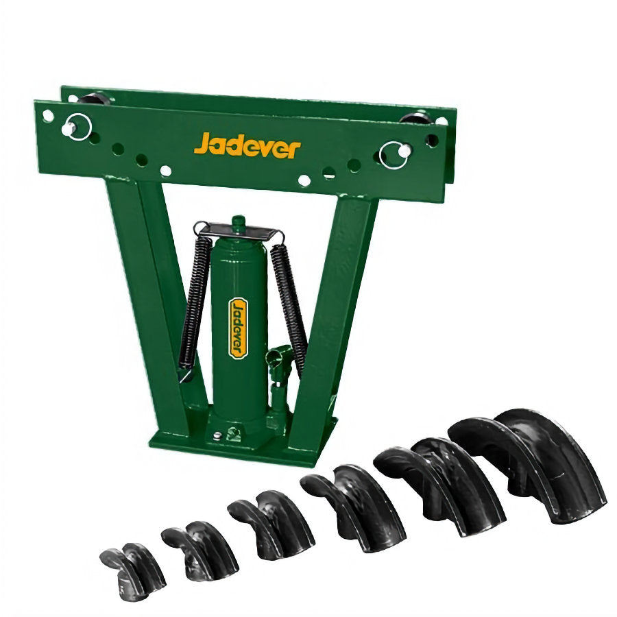 JADEVER Hydraulic Pipe Bender 12 Ton with 6 Dies JADEVER Hydraulic Pipe Bender 12 Ton with 6 Dies