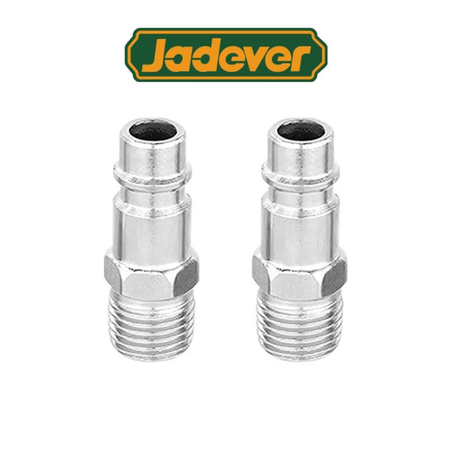 JADEVER Male Thread Coupling 2pcs Durable & Easy to Use JADEVER Male Thread Coupling 2pcs Durable & Easy to Use