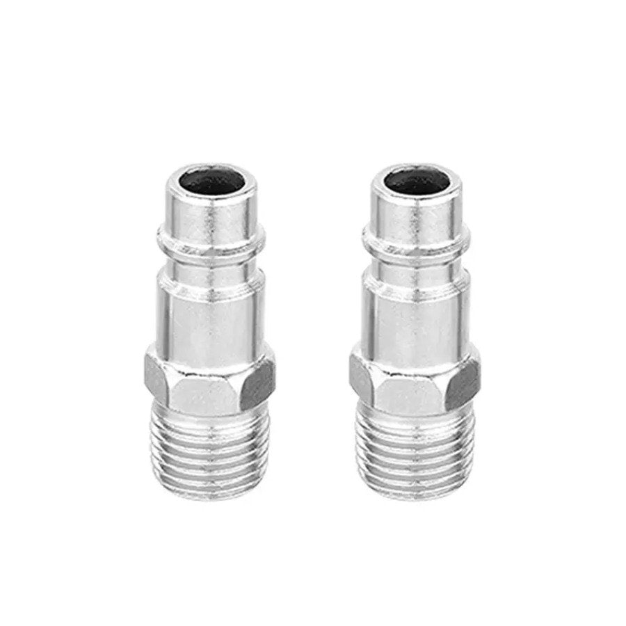 JADEVER Male Thread Coupling 2pcs Durable & Easy to Use JADEVER Male Thread Coupling 2pcs Durable & Easy to Use
