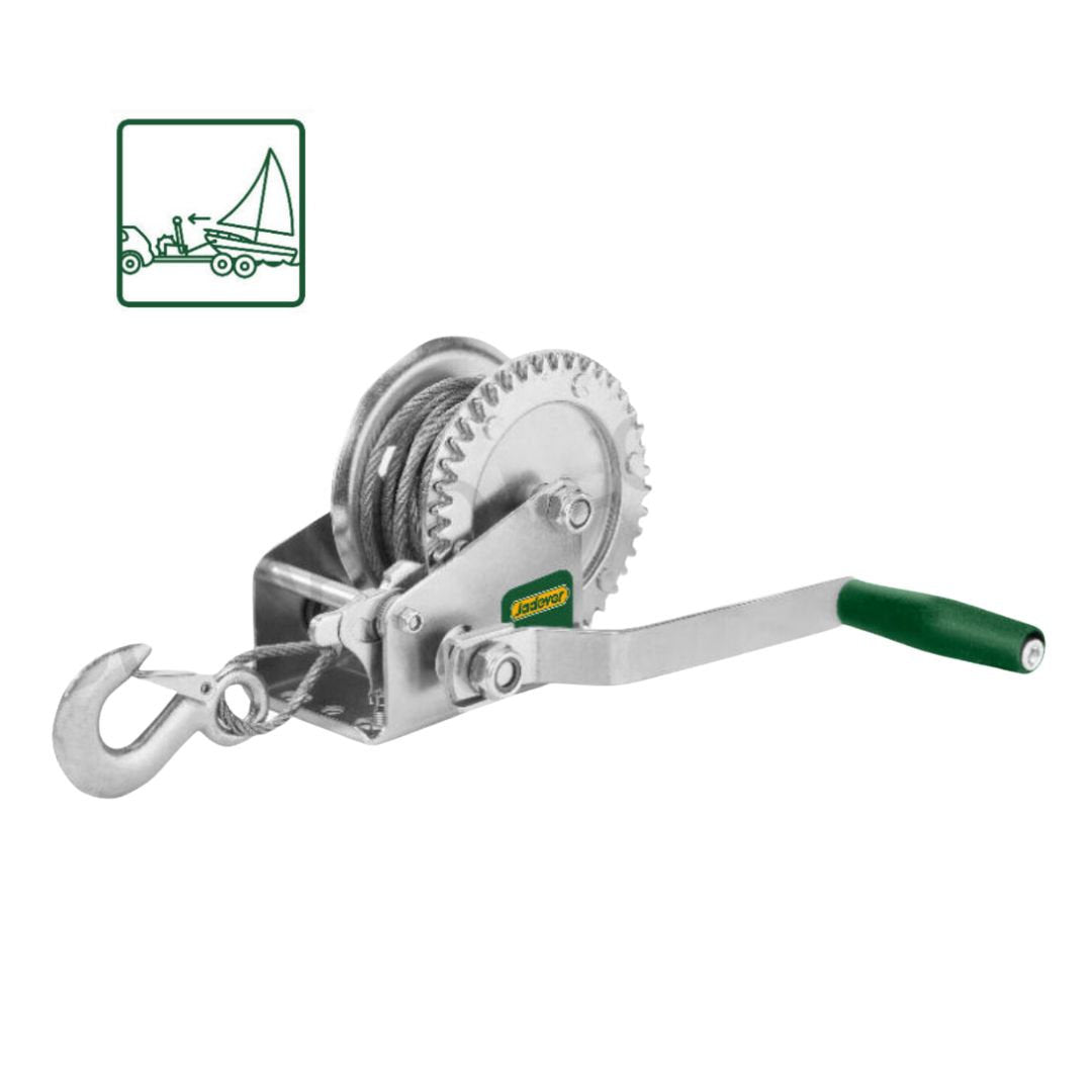 JADEVER Manual Winch 460kg Strong & Reliable Performance