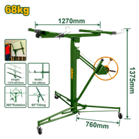 JADEVER Movable Gypsum Board Carrier Adjustable & Durable