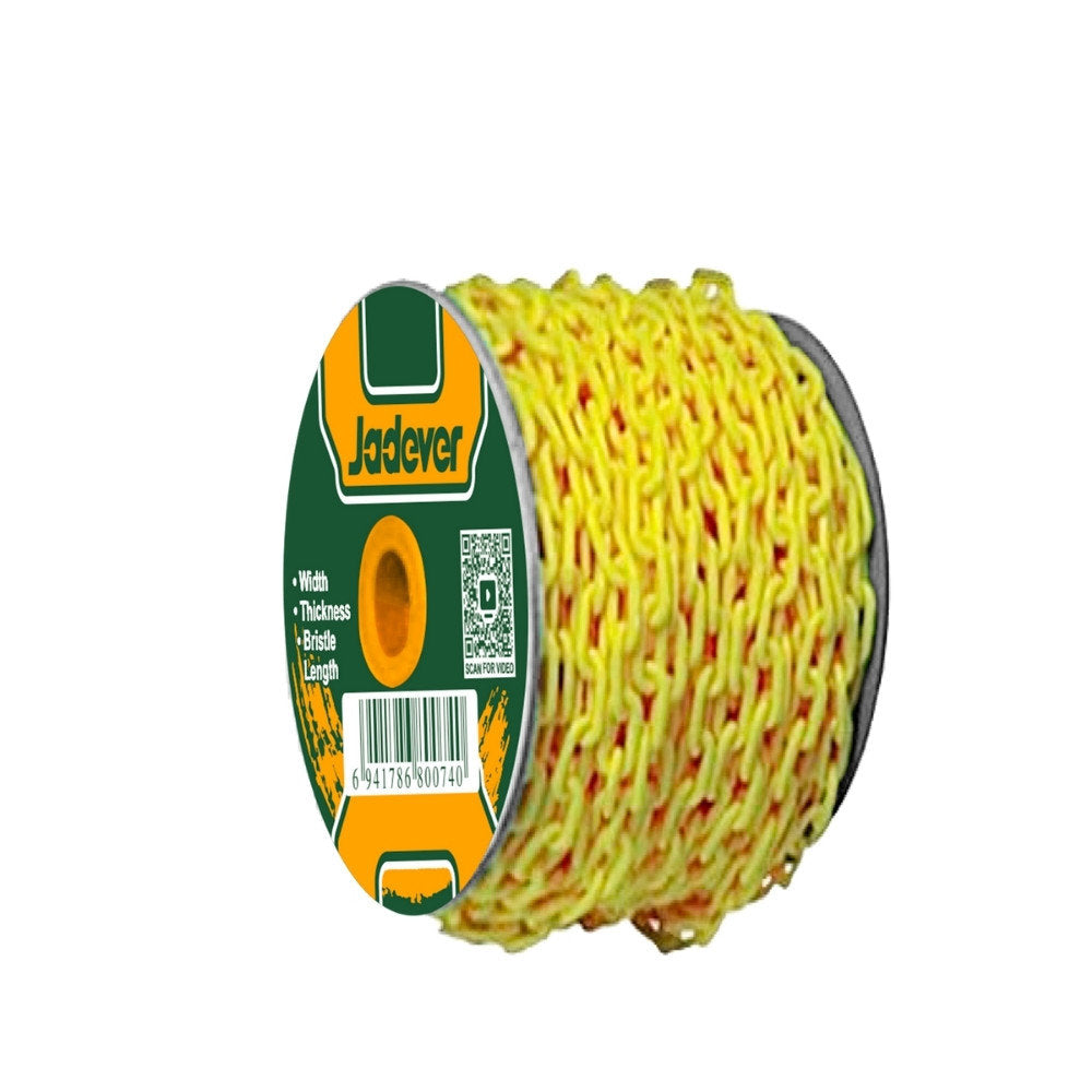 JADEVER Plastic Chain 6mm 25m Durable & Versatile - Yellow JADEVER Plastic Chain 6mm 25m Durable & Versatile - Yellow
