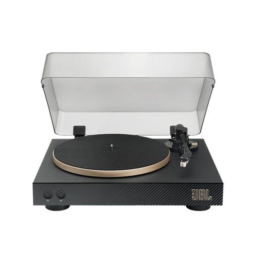 JBL Spinner BT Bluetooth Turntable | AptX-HD | Belt Drive | Moving Magnet Cartridge | Gold | JBLSPINNERBTGLDEU