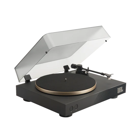 JBL Spinner BT Bluetooth Turntable | AptX-HD | Belt Drive | Moving Magnet Cartridge | Gold | JBLSPINNERBTGLDEU